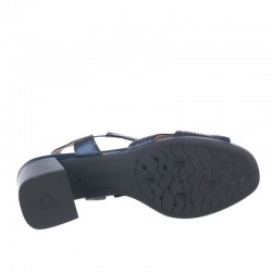 Sandalias de Tacón Mujer Pitillos 5690 Marino