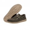 Zapatillas Lona Hombre Hey Dude Wally Braided Kaki