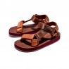 Sandalias Planas Mujer D.franklin Dfsh361015 Marron
