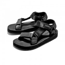 Sandalias Planas Mujer D.franklin Dfsh361015 Negro