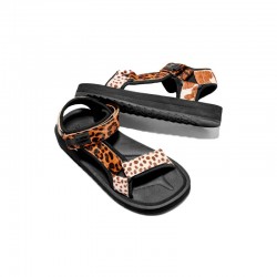 Sandalias Planas Mujer D.franklin Dfsh361017 Negro