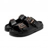 Sandalias Planas Mujer D.franklin Dfsh413001 Negro