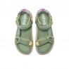 Sandalias Planas Mujer MTNG 60001 Verde
