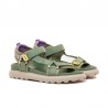 Sandalias Planas Mujer MTNG 60001 Verde
