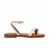 Sandalias Planas Mujer MTNG 55931 Hielo