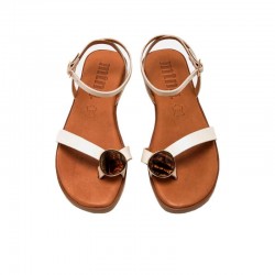 Sandalias Planas Mujer MTNG 55931 Hielo
