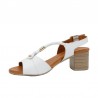 Sandalias de Tacón Mujer 48 Hrs 5105 Blanco