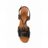 Sandalias de Tacón Mujer 48 Hrs 5105 Negro