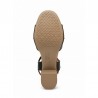 Sandalias de Tacón Mujer 48 Hrs 5105 Negro