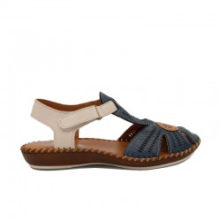 Sandalias Planas Mujer 48 Hrs 4801 Marino