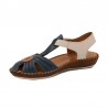 Sandalias Planas Mujer 48 Hrs 4801 Marino