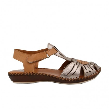 Sandalias Planas Mujer 48 Hrs 4801 Plomo