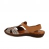 Sandalias Planas Mujer 48 Hrs 4801 Plomo