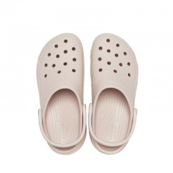 Sandalias Planas Mujer Crocs Classic Platform Clog W Rosa