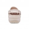 Sandalias Planas Mujer Crocs Classic Platform Clog W Rosa