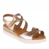 Sandalias Planas Mujer Zapp 681 Oro