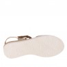 Sandalias Planas Mujer Zapp 681 Oro