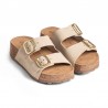 Sandalias Planas Mujer Yokono Wiwi Beig