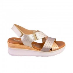 Cuñas Mujer Zapp 4919 Oro