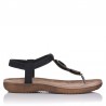 Sandalias Planas Mujer Zapp 17063 Negro