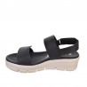 Cuñas Mujer Zapp 23505 Negro