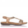 Sandalias Planas Mujer Zapp 23572 Bronce