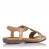 Sandalias Planas Mujer Zapp 23572 Bronce