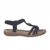 Sandalias Planas Mujer Zapp 26676 Negro