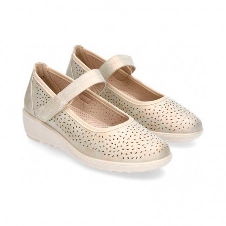 Zapatos Planos Mujer Zapp 30121 Oro