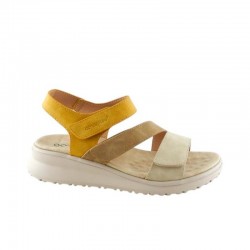 Sandalias Planas Mujer Zapp 30157 Mostaza
