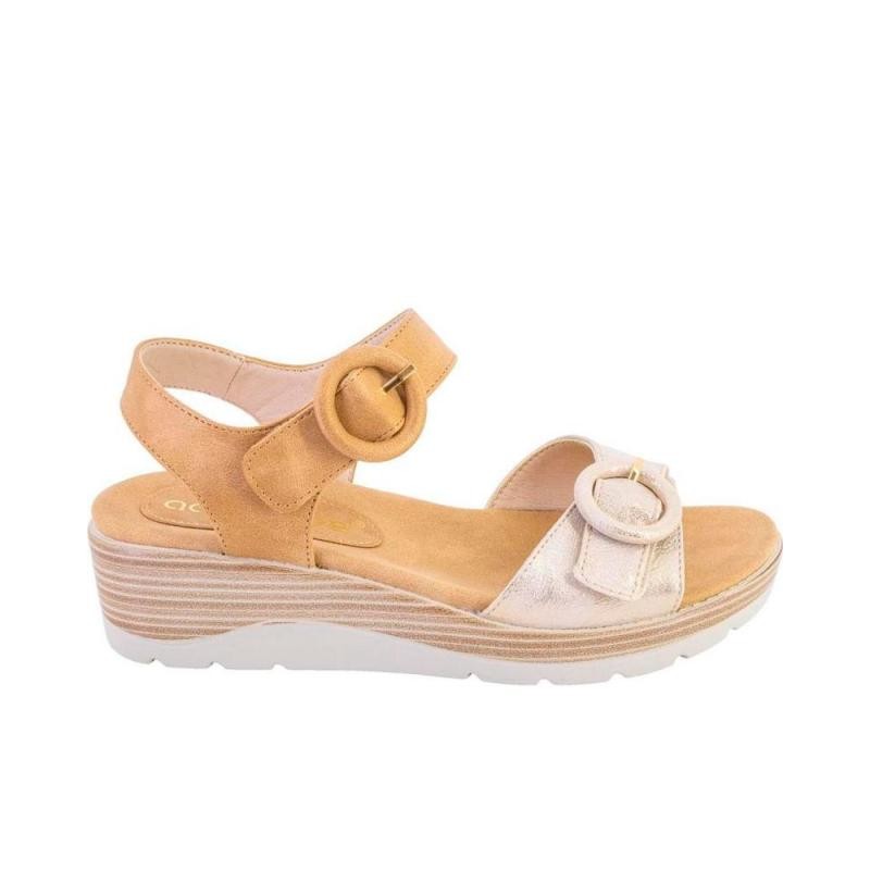 Cuñas Mujer Zapp 30142 Cuero