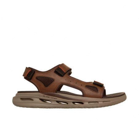 Sandalias Hombre Skechers Relaxed Fit: Orvan - Gamble Marron
