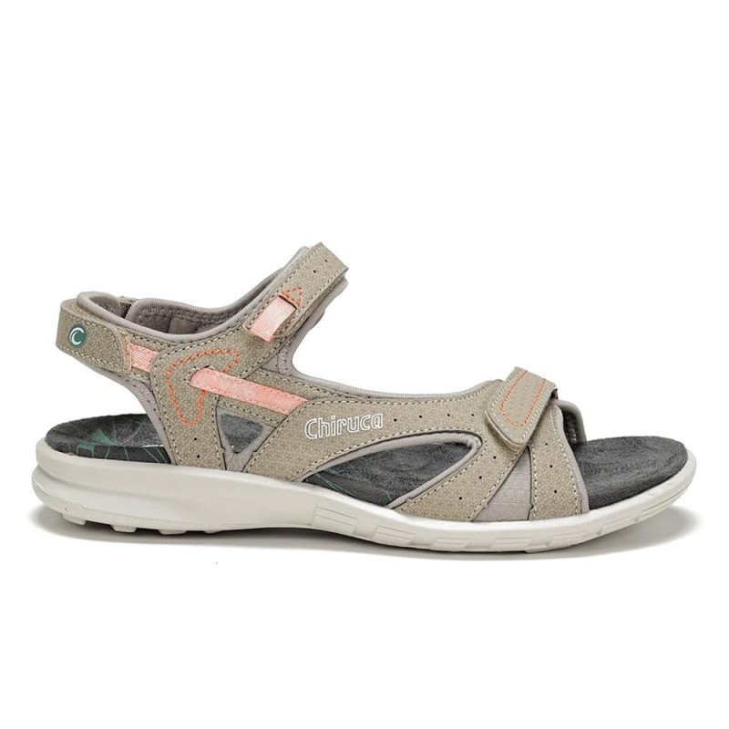 Sandalias Planas Mujer Chiruca Finisterre 04 Beig