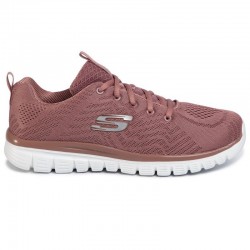 Sneakers Mujer Skechers Graceful - Get Conned Rosa
