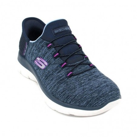 Sneakers Mujer Skechers Summits-Dazzling Haze Marino