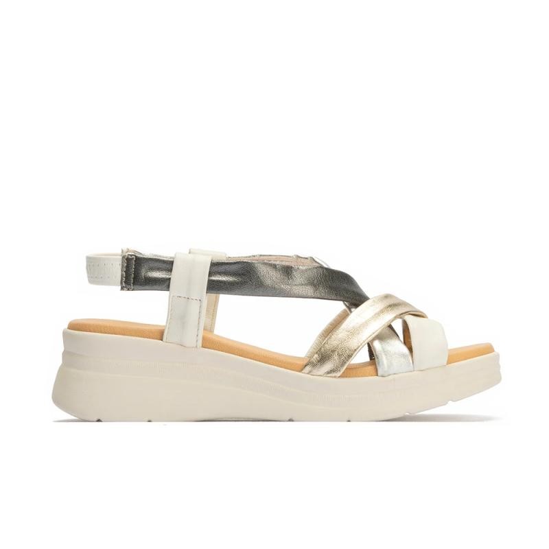 Cuñas Mujer Pitillos 10611 Blanco
