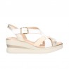 Cuñas Mujer Pitillos 10360 Blanco