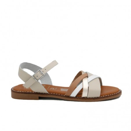 Sandalias Planas Mujer Oh My Sandals 5834 Hielo