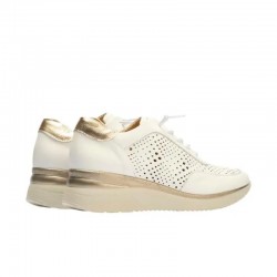 Zapatos Casual Mujer Pitillos 10431 Blanco