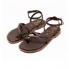 Sandalias Planas Mujer Oh My Sandals 5853 Marron