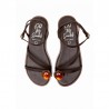 Sandalias Planas Mujer Oh My Sandals 5855 Marron