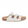 Sandalias Planas Mujer Inter-Bios 7231 Blanco