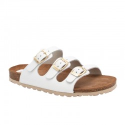 Sandalias Planas Mujer Inter-Bios 7231 Blanco