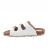 Sandalias Planas Mujer Inter-Bios 7231 Blanco