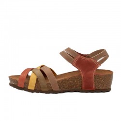 Sandalias Mujer Inter-Bios 5338 Kaki