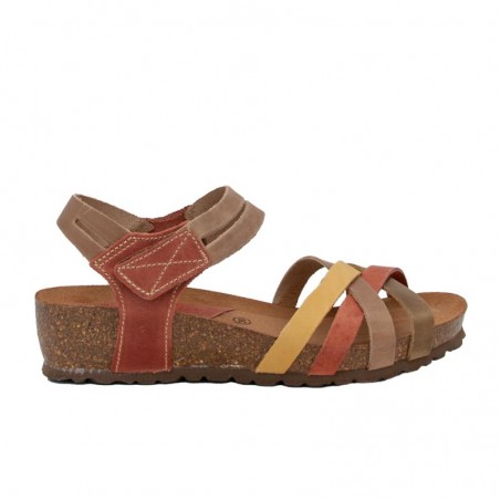 Sandalias Mujer Inter-Bios 5338 Kaki