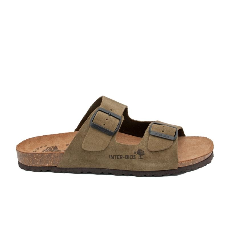 Sandalias Hombre Inter-Bios 9560S Kaki