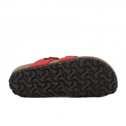Sandalias Planas Mujer Inter-Bios 7212 Rojo