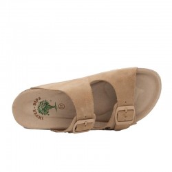 Sandalias Planas Mujer Inter-Bios 7600 Beig