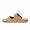 Sandalias Planas Mujer Inter-Bios 7600 Beig